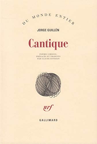 CANTIQUE, de Jorge Guillén | portada del libro
