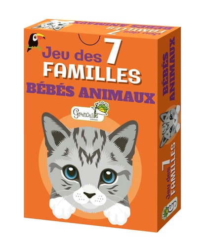 7 FAMILLES BEBES ANIMAUX, de COLLECTIF | portada del libro