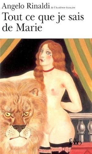 TOUT CE QUE JE SAIS DE MARIE, de Angelo Rinaldi | portada del libro