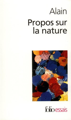 Propos sur la nature, de Alain | portada del libro