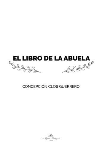 El libro de la abuela, de Clos Guerrero | portada del libro