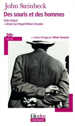 DES SOURIS ET DES HOMMES, de John Steinbeck | portada del libro