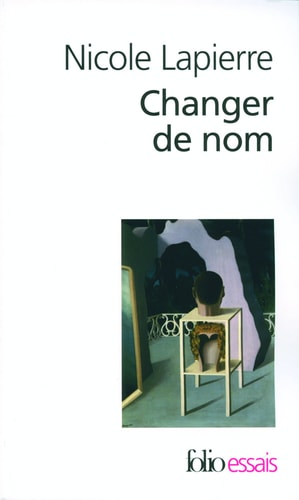 CHANGER DE NOM, de Nicole Lapierre | portada del libro