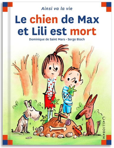 LE CHIEN DE MAX ET LILI EST MORT N°71, de Dominique de Saint Mars | portada del libro