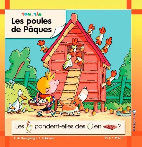 TOM ET TIM LES POULES DE PAQUES 32, de Pascale de Bourgoing | portada del libro