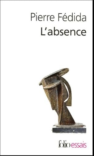 L'ABSENCE, de Pierre Fédida | portada del libro