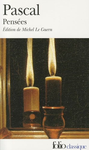 PENSEES, de Blaise Pascal | portada del libro