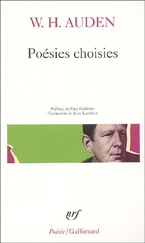 POESIES CHOISIES, de Auden | portada del libro