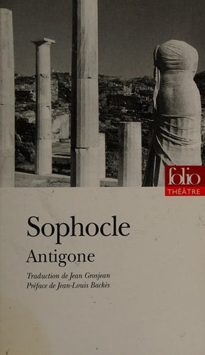 ANTIGONE, de Sophocles | portada del libro