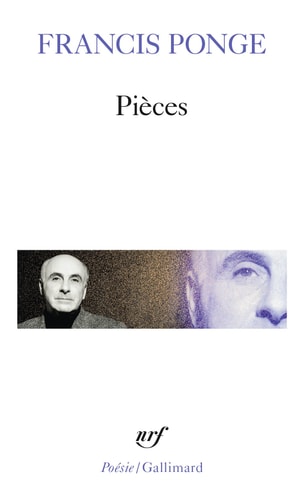 PIECES, de Ponge | portada del libro