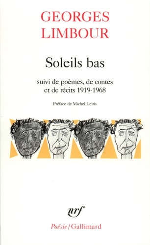 SOLEILS BAS, de Limbour | portada del libro