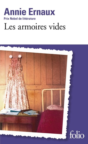 ARMOIRES VIDES, de Annie Ernaux | portada del libro