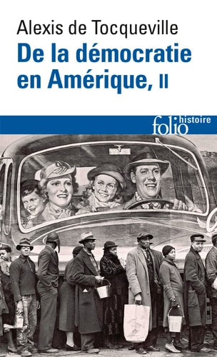 DE LA DEMOCRATIE EN AMERIQUE T2, de De Tocqueville | portada del libro
