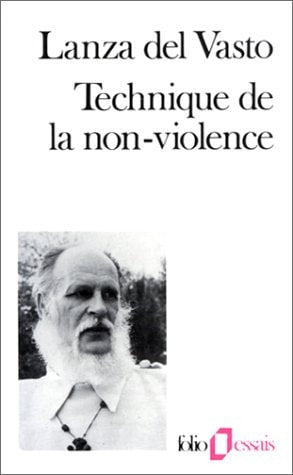 TECHNIQUE DE LA NON-VIOLENCE, de Del Lanza | portada del libro