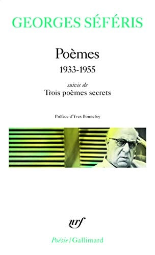 POEMES / TROIS POEMES SECRETS, de George Seferis | portada del libro