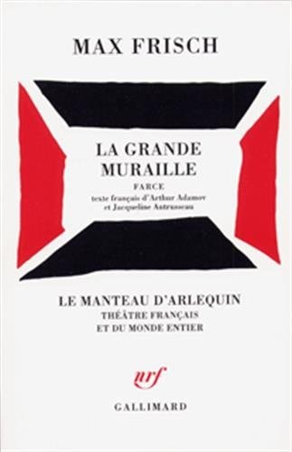 LA GRANDE MURAILLE, de Max Frisch | portada del libro