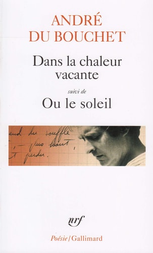 DANS LA CHALEUR VACANTE / OU LE SOLEIL, de Du | portada del libro