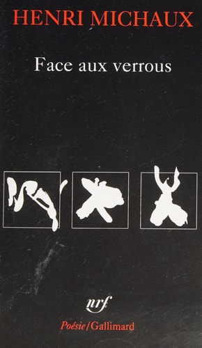 FACE AUX VERROUS, de Henri Michaux | portada del libro