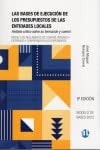 LAS BASES DE EJECUCION DE LOS PRESUPUESTOS DE LAS ENTIDADES LOCAL, de BRAOJOS CORRAL | portada del libro
