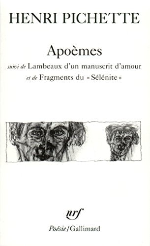 APOEMES / LAMBEAUX D'UN MANUSCRIT D'AMOUR /FRAGMENTS DU SELE, de Henri Pichette | portada del libro
