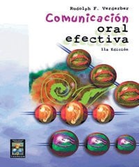 COMUNICACION ORAL AFECTIVA 11ªED, de VERDERBER | portada del libro