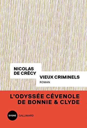 VIEUX CRIMINELS, de Nicolas de Crécy | portada del libro