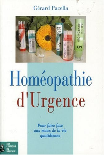 HOMEOPATHIE D URGENCE, de PACELLA GERARD | portada del libro