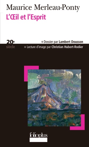 L'OEIL ET L'ESPRIT, de Maurice Merleau-Ponty | portada del libro