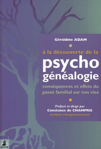 A LA DECOUVERTE DE PSYCHO GENEALOGIE, de ADAM GERALDINE | portada del libro