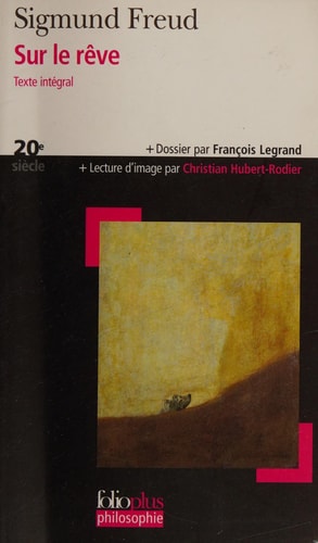 SUR LE REVE, de Sigmund Freud | portada del libro