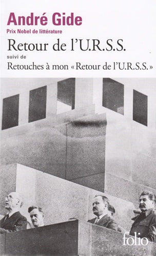 RETOUR DE L'U.R.S.S. / RETOUCHES A MON RETOUR DE L'U.R.S.S., de André Gide | portada del libro