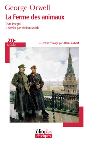 LA FERME DES ANIMAUX, de George Orwell | portada del libro