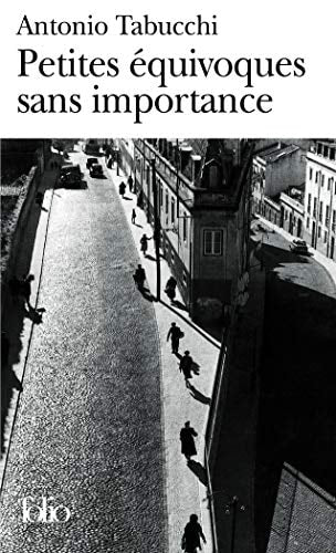 PETITES EQUIVOQUES SANS IMPORTANCE, de Antonio Tabucchi | portada del libro