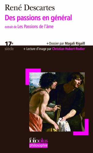 PASSIONS EN GENERAL, de René Descartes | portada del libro