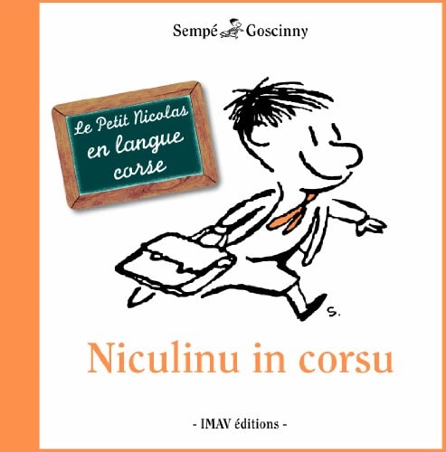 LE PETIT NICOLAS EN CORSE NICULINU IN CORSU, de René Goscinny | portada del libro