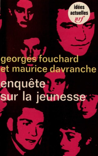 ENQUETE SUR LA JEUNESSE, de Davranche | portada del libro