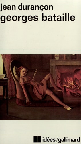 GEORGES BATAILLE, de Jean Durançon | portada del libro