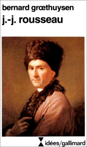 J.-J. ROUSSEAU, de Groethuysen | portada del libro
