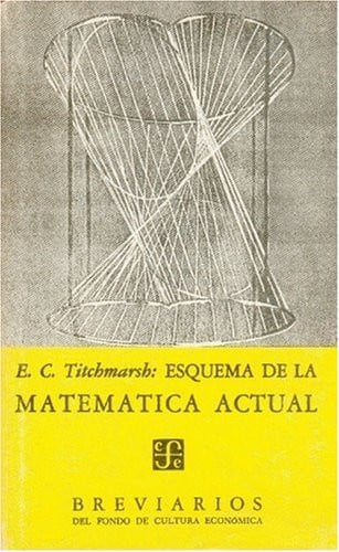 ESQUEMA MATEMATICA ACTUAL, de TITCHMARSH | portada del libro