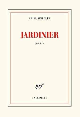 JARDINIER, de Ariel Spiegler | portada del libro