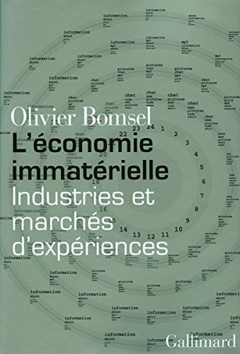 L'ECONOMIE IMMATERIELLE, de Olivier Bomsel | portada del libro