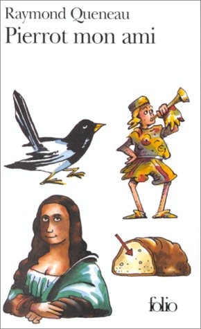 PIERROT MON AMI, de Queneau | portada del libro