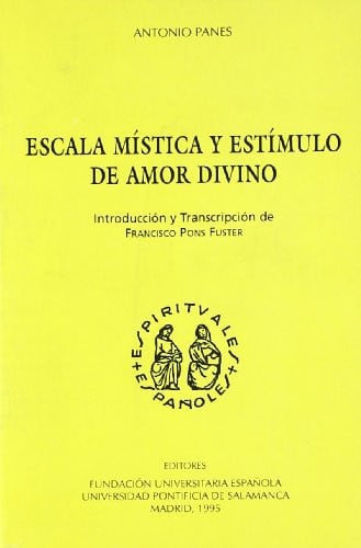 Escala mística y estímulo de amor divino, de Panes | portada del libro