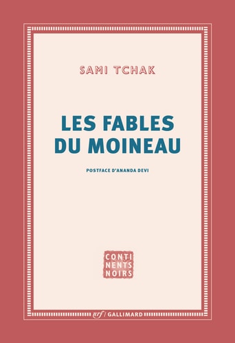LES FABLES DU MOINEAU, de Sami Tchak | portada del libro