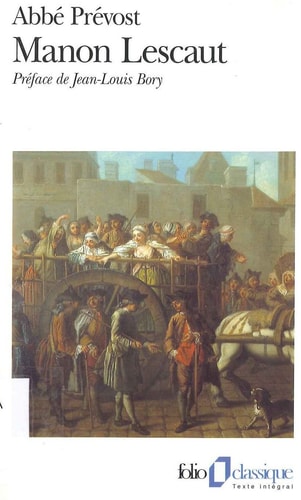 MANON LESCAUT, de Antoine Francois Prevost | portada del libro