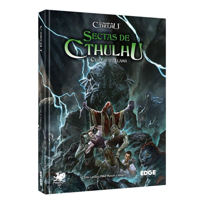 JUEGO DE ROL SECTAS DE CTHULHU | portada del libro