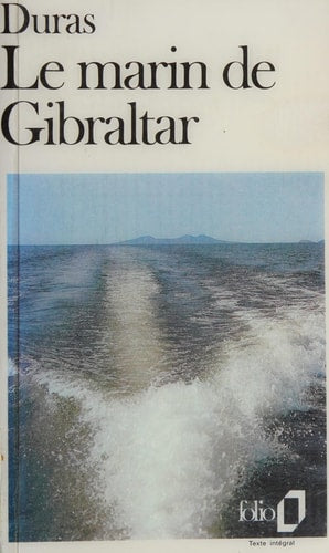 LE MARIN DE GIBRALTAR, de Duras | portada del libro