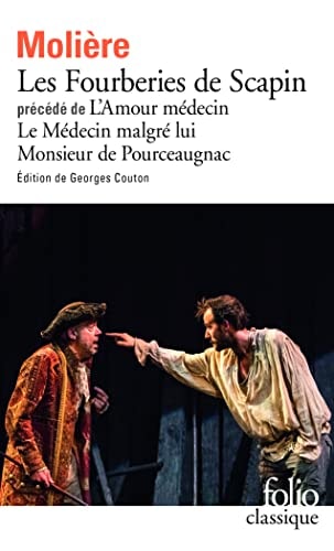 LES FOURBERIES DE SCAPIN / L' AMOUR MEDECIN / LE MEDECIN MAL, de Jean Baptiste Poquelin Molière | portada del libro
