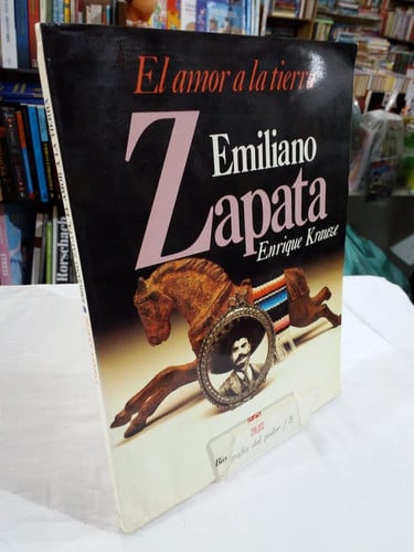 EMILIANO ZAPATA, de KRAUZE | portada del libro