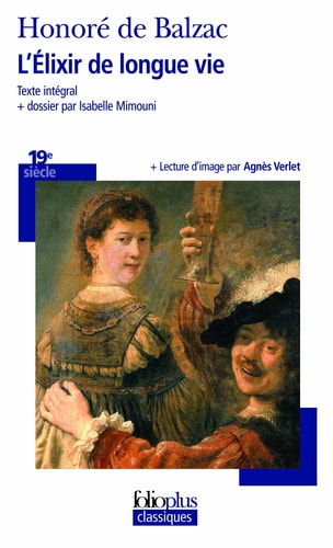 ELIXIR DE LONGUE VIE, de Honoré de Balzac | portada del libro